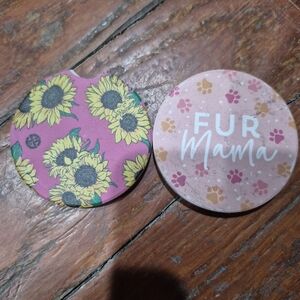 Simply Southern Pink and Yellow Coasters